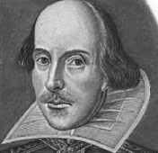 Create meme: Shakespeare portrait, William Shakespeare (1564-1616), Shakespeare 