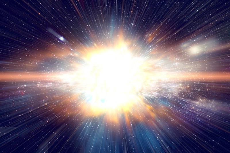 Create meme: the explosion of a supernova , the big Bang , a supernova explosion