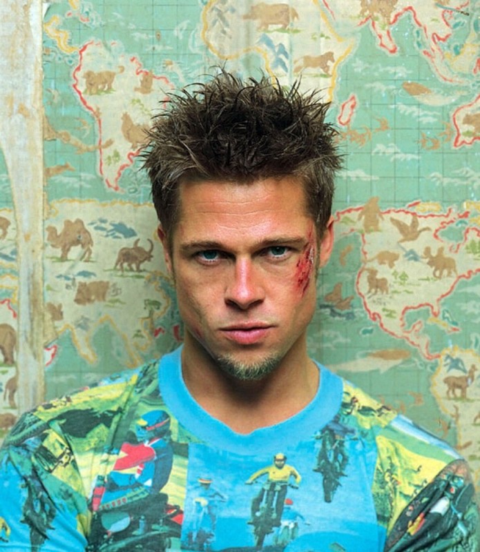 Create meme: brad pitt Tyler Durden, fight club , fight club Tyler Durden