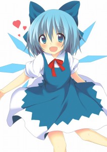 Create meme: cirno touhou, cirno, Touhou cirno