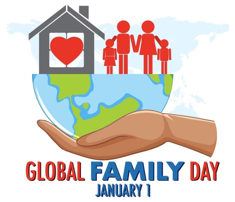 Create meme: happy international family day, global family day, world health day 7 april