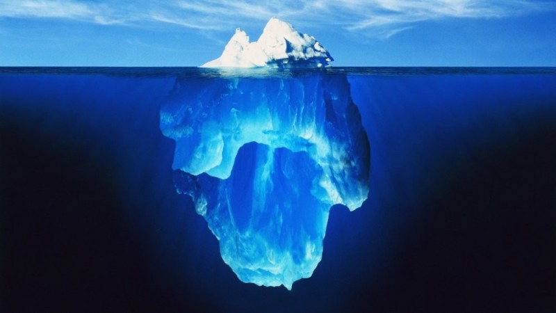 Create meme: iceberg , iceberg theory, the tip of the iceberg