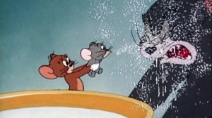 Создать мем: tom and jerry the milky waif 1946, том и джерри подкидыш, tom ve jerry