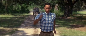 Создать мем: i can run, run forest run, форест