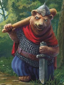 Create meme: Veles, good-natured, Battle bear