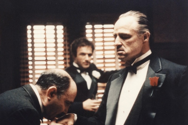 Create meme: don Corleone without respect, don Corleone kissed his hand, marlon brando don corleone