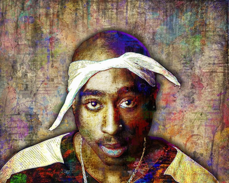 Create meme: tupac print, 2pac print, 2Pac shakur