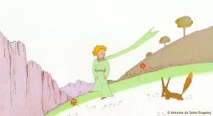 Create meme: pictures of the little Prince and the Fox Exupery, The little Prince, le petit prince art