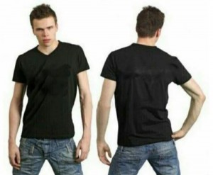 Create meme: t-shirt black, men's t-shirt, mens t-shirt front and back