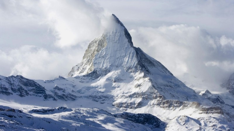 Create meme: The Matterhorn Alps, Matterhorn Mountain, Matterhorn peak Switzerland