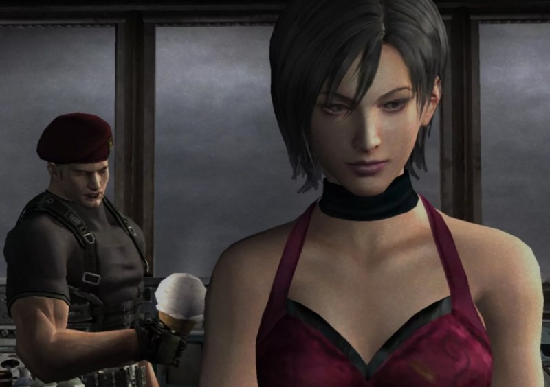 Create meme: resident evil 4 , ada wong 4 resident ventilator, resident evil