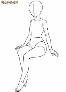 Create meme: poses for drawing, poses for drawing girls from the waist up, A girl's drawing template