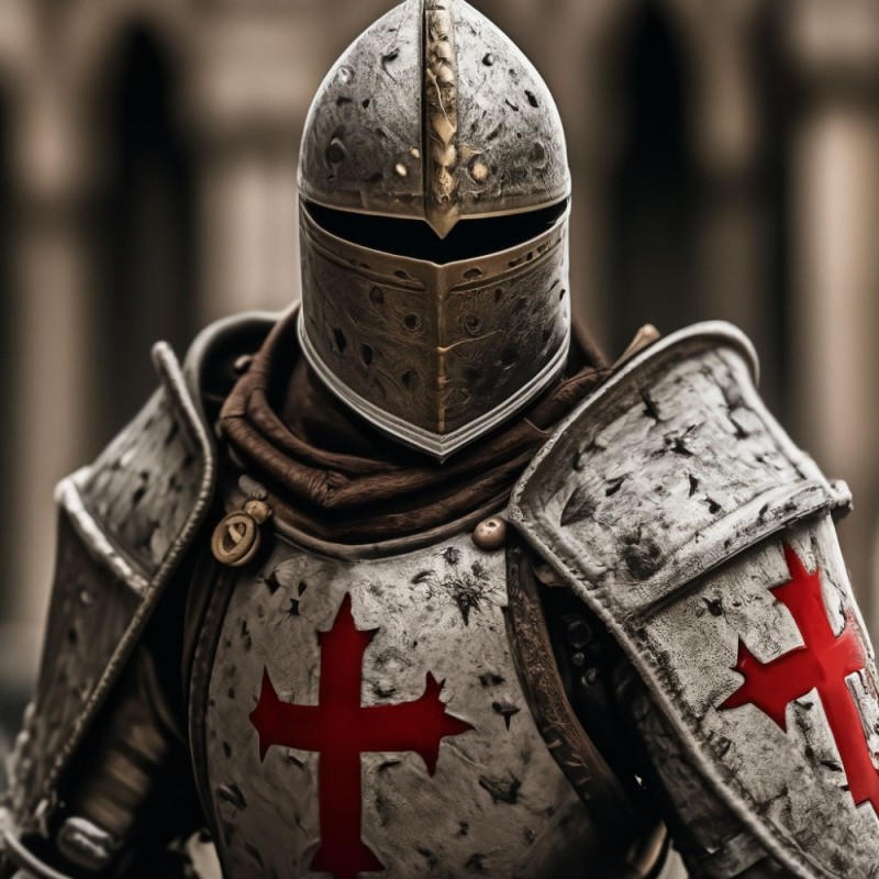 Создать мем: крестоносец, knight templars, средневековые рыцари