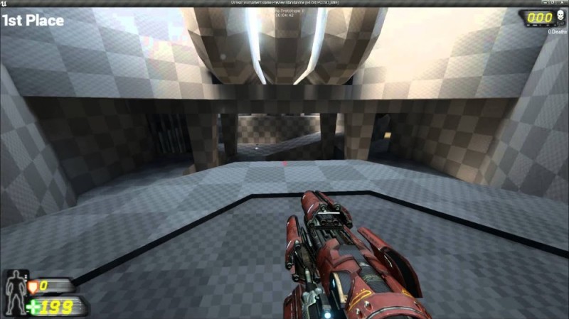 Create meme: unreal tournament 2015, unreal tournament 2004, shooter with bots