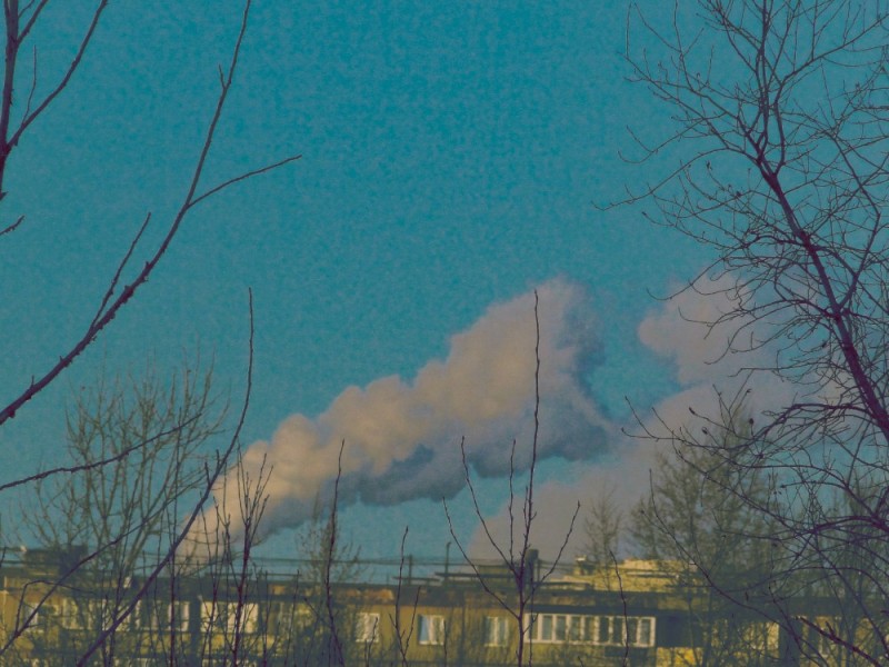 Create meme: air pollution, air pollution, the polluted atmosphere of Chelyabinsk