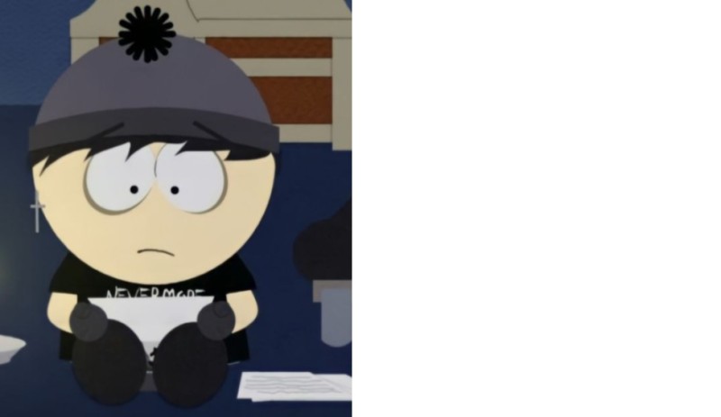 Create meme: Stan South Park, Gotha Stan South Park, Stan Emo South Park