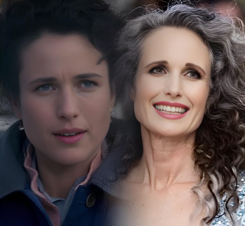 Create meme: Andie MacDowell, Andie MacDowell now, andie macdowell