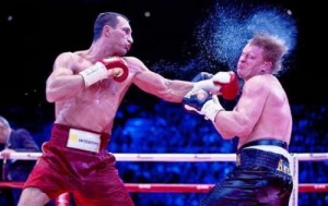 Создать мем: fight, wladimir klitschko, удар кулаком