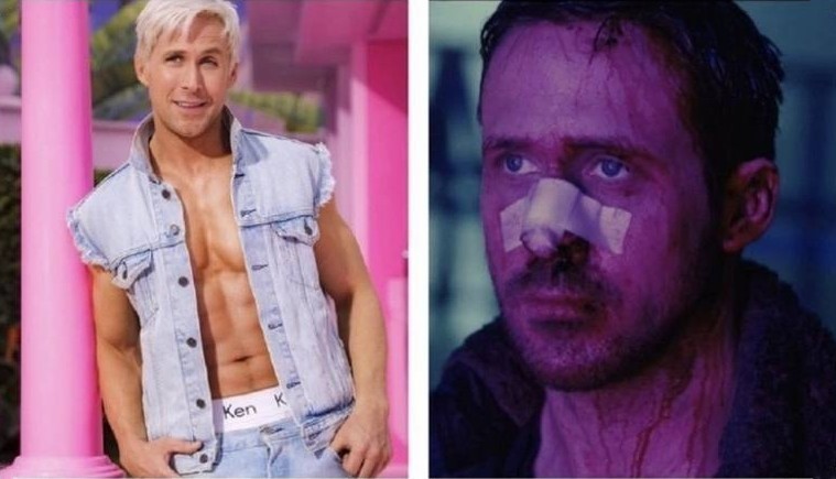 Create meme: blade runner ryan gosling, ryan gosling ken barbie, Ryan Gosling as Ken