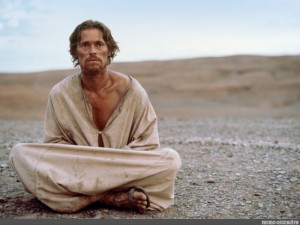 Create meme: The Last Temptation of Christ film 1988, the silence of scorsese film stills, Jesus Christ 