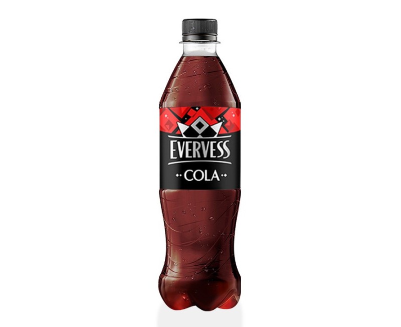 Create meme: carbonated drink evervess, everless cola, evervess drink