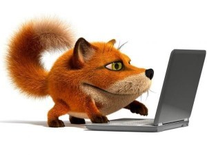 Создать мем: лиса персонаж, лиса с ноутбуком, лиса лиса
