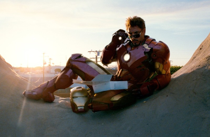 Create meme: Tony Stark on a donut, Robert Downey iron man , Iron man tony Stark