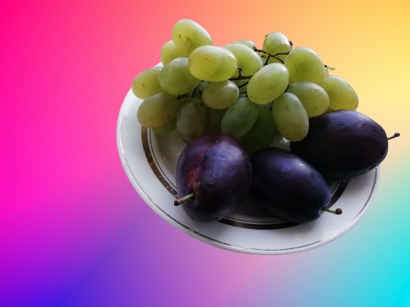 Create meme: grapes, grape variety, plums and grapes