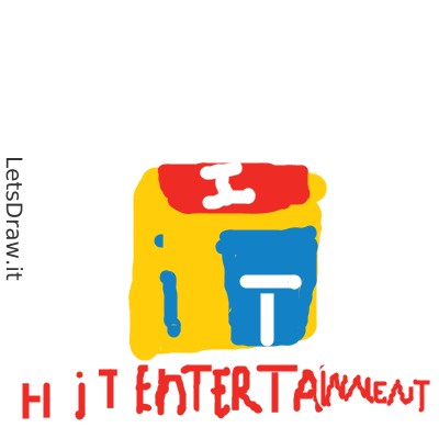 Создать мем: студия hit entertainment, hit entertainment логотип, hit entertainment logo