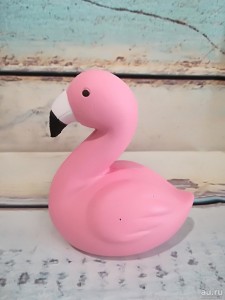 Create meme: toy Flamingo, squishees Flamingo, antistress Flamingo