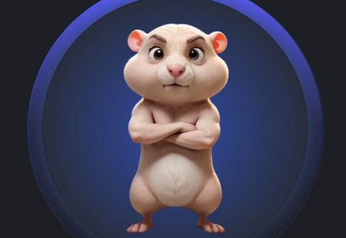 Create meme: Hamster Kombat what a game, hamster in the wheel, A hamster