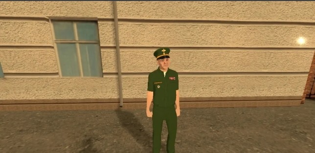 Create meme: Army General for GTA SA, shmatko skins for GTA sa, Warrant Officer General Danilyuk