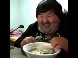 Create meme: hungry Korean, fat Korean, Korean laughs