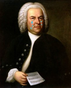 Create meme: portrait and Bach, composers, Johann Sebastian Bach