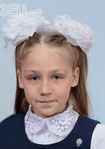 Create meme: first-graders, first-grader pictures, Anastasia Kostenko in childhood