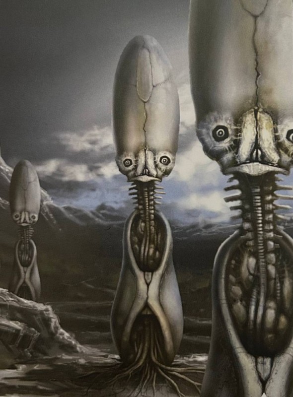 Create meme: Hans Rudolf Giger, Hans Rudolf Giger is an artist, Denis Privezentsev is an artist