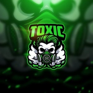 Создать мем: toxic skull лого, toxic esports logo, toxic эмблема