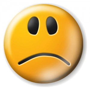 Create meme: The smiley debacle, sad, emoticon