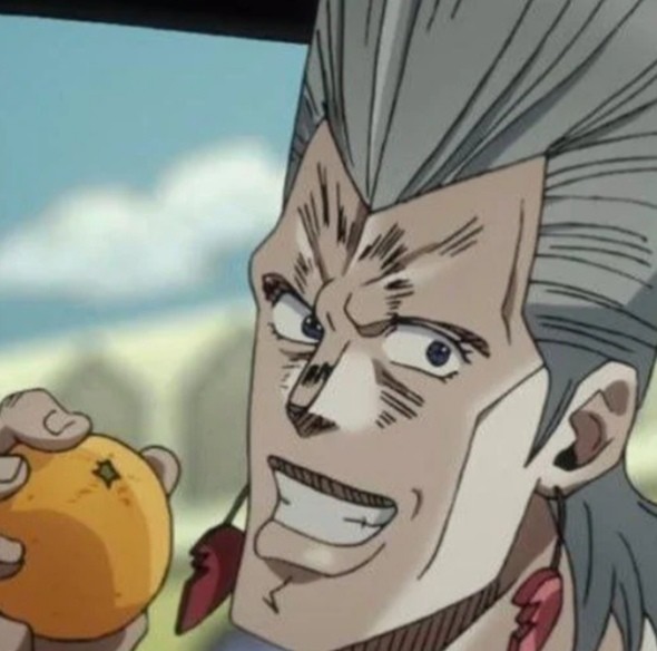 Create meme: The incredible adventures of Jojo, Jean Pierre Polnareff, Joe joe polnareff