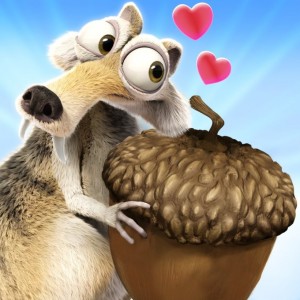 Create meme: ice age scrat, the squirrel scrat from ice age