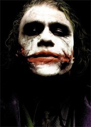 Create meme: Ledger Joker, joker Heath Ledger, the dark knight Joker