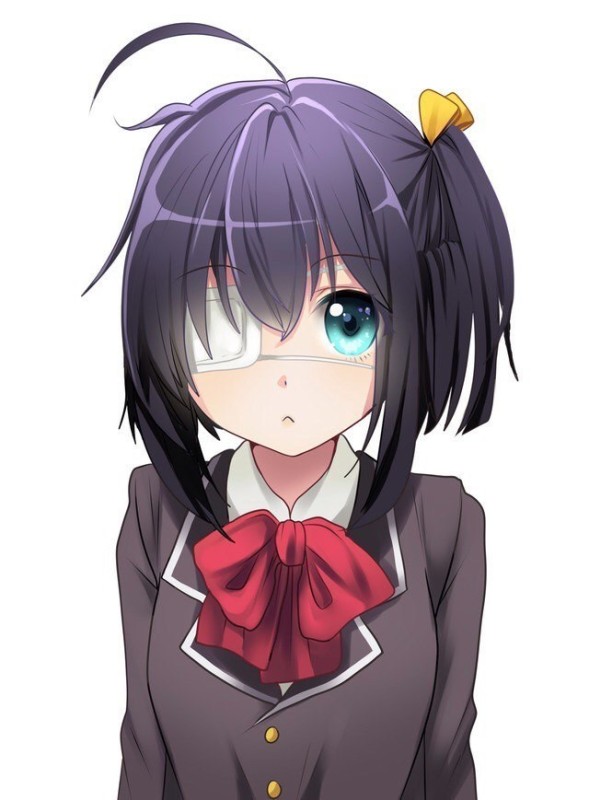 Create meme: rikka takanashi, rikka takanashi avatar, Rikka Takanashi art