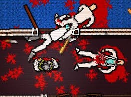 Создать мем: хотлайн майами 1 геймплей, hotline miami 2, майами игра