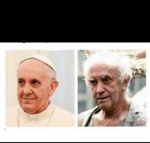 Create meme: male, high sparrow, the Pope, meme Pope and the high Sparrow