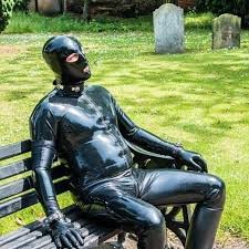 Create meme: men in latex suits, latex suit