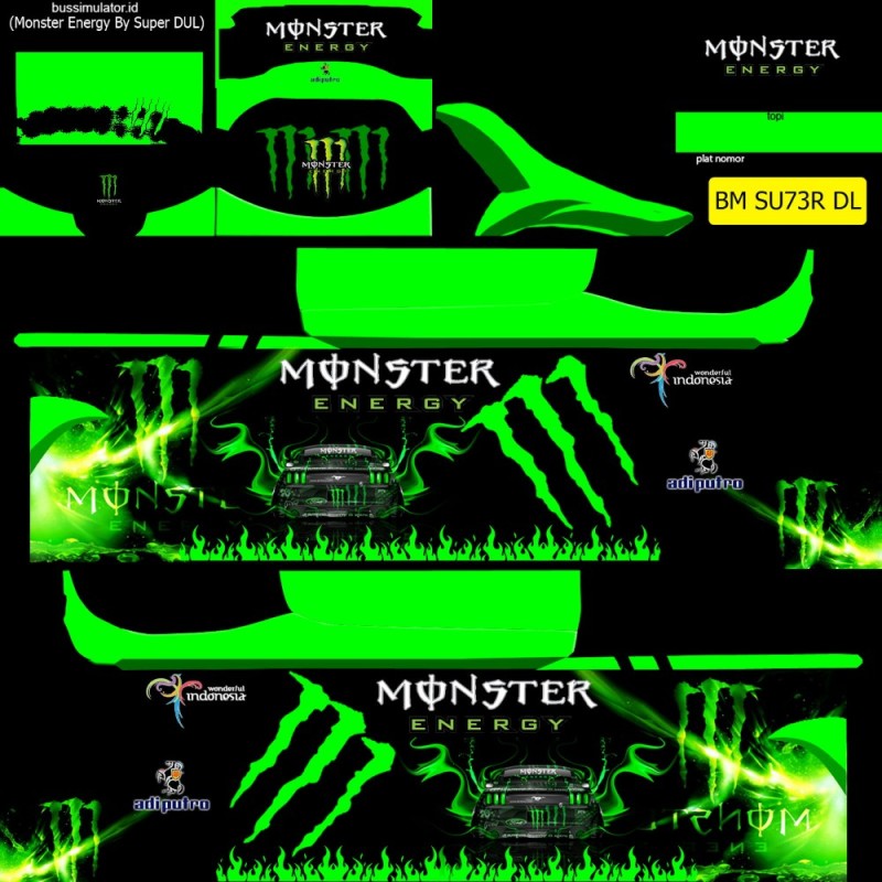 Create meme: rcd skins for the monster energy seven, vinyls for rcd, monster energy liveries