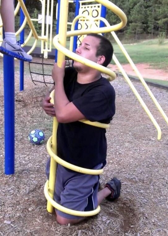 Create meme: robert sheckley, stuck in the playground, on the playground