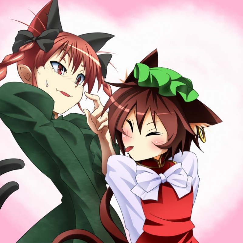 Create meme: anime art, anime , rin touhou