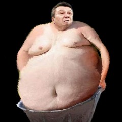 Create meme: fat people, Yanukovych in 2017