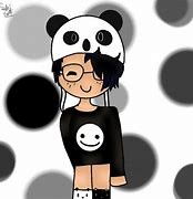 Создать мем: девушка панда, панда аниме, мордочка панды